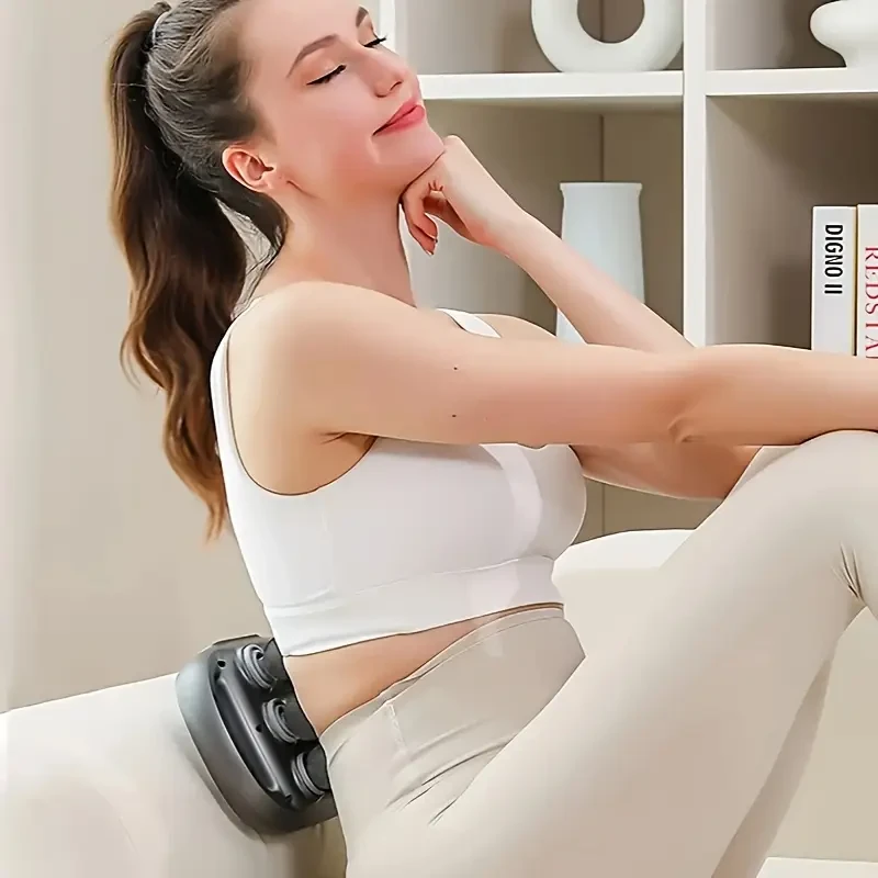 Fenash 6-Head Deep Tissue Massager with Rechargeable Nickel Battery