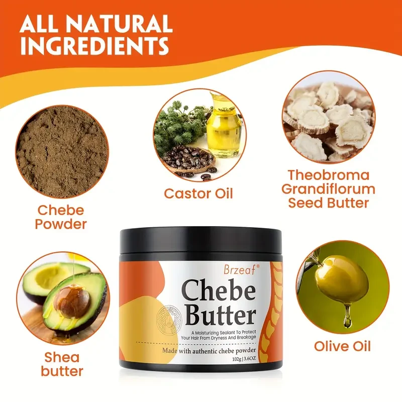 Chebe Butter for Hair With Rosemary Oil
