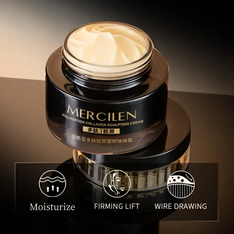 MERCILEN Hyaluronic Acid & Plant-Based Squalane Moisturizing Cream