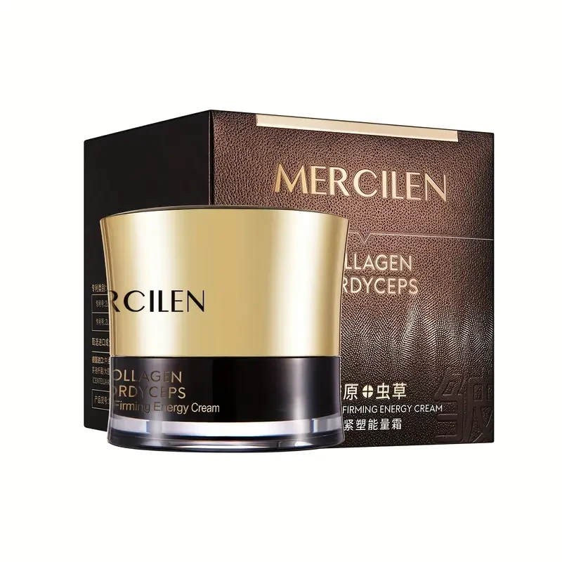 MERCILEN Collagen Hyaluronic Acid Nicotinamide Plant-Based Squalane Moisturizing Gel Cream