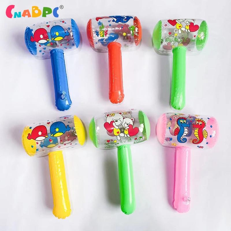 Inflatable Hammer with Bell - Baby Kids Party & Pool Toy