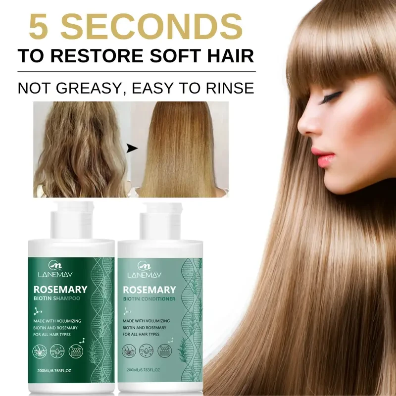 Rosemary & Biotin Shampoo And Conditioner Set