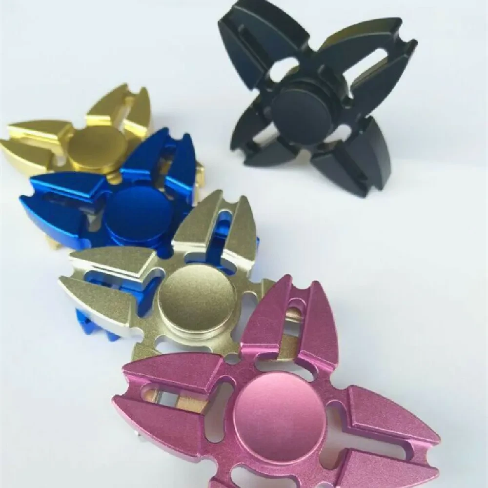 Fashion Personality Four-leaf Fingertip Gyro Toy