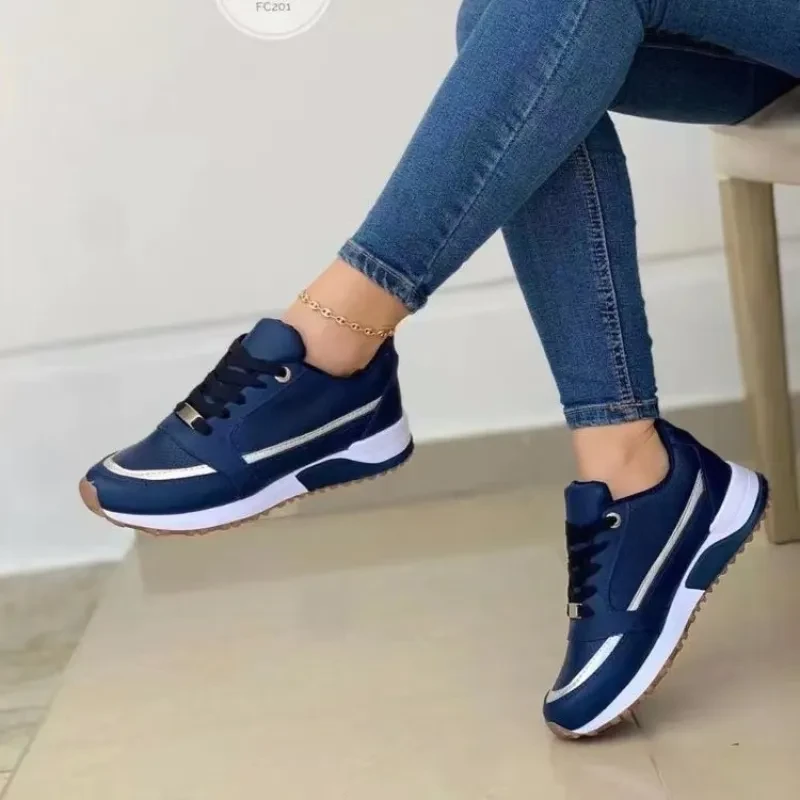 Casual Lace-up Flat Shoes