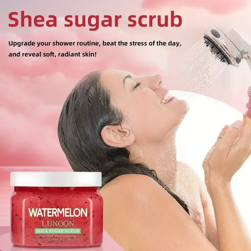 1pc Watermelon LUNOON Shea Sugar Scrub