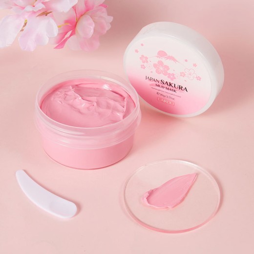 Cherry Blossom Mud Mask Hydrating And Cleaning