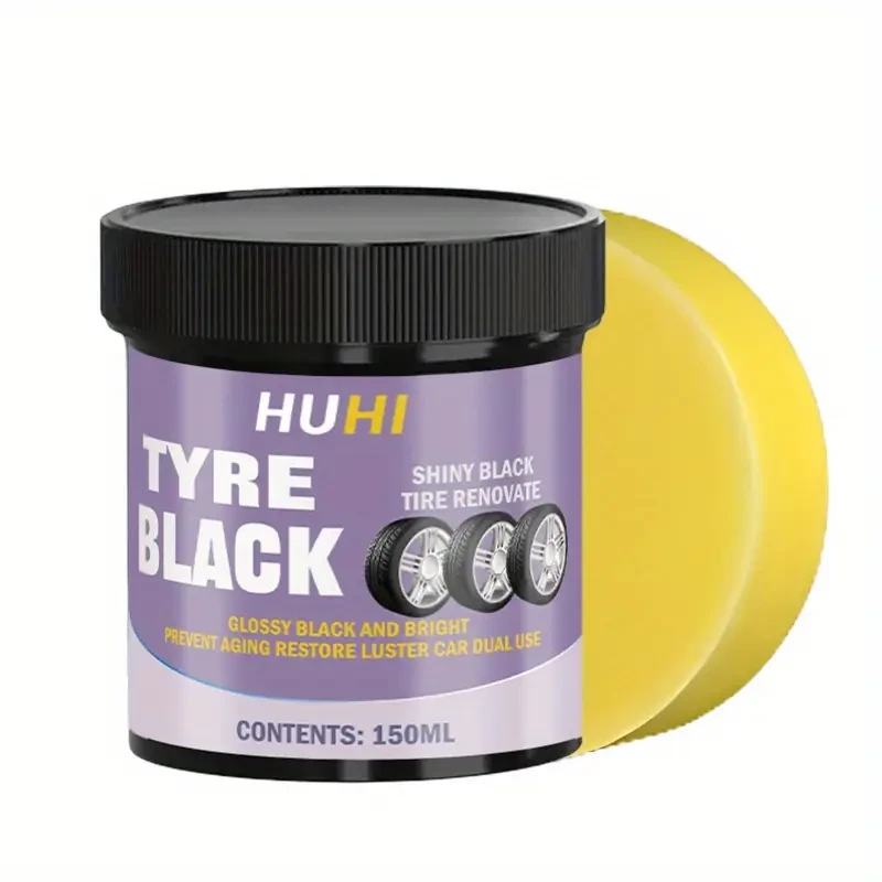 HUHI Tyre Black Scratch Repair Paste for Cars