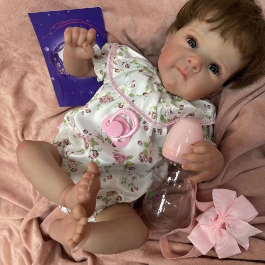 48cm Full Vinyl Simulation Reborn Doll