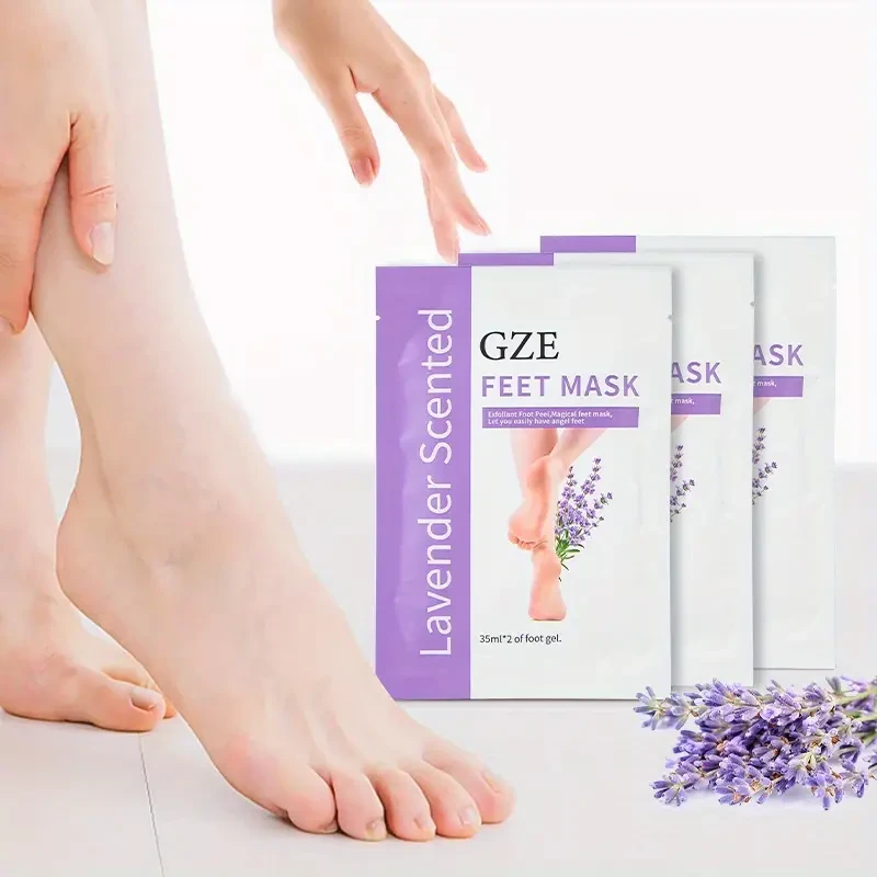5pcs GZE Foot Mask for Dry, Rough Feet
