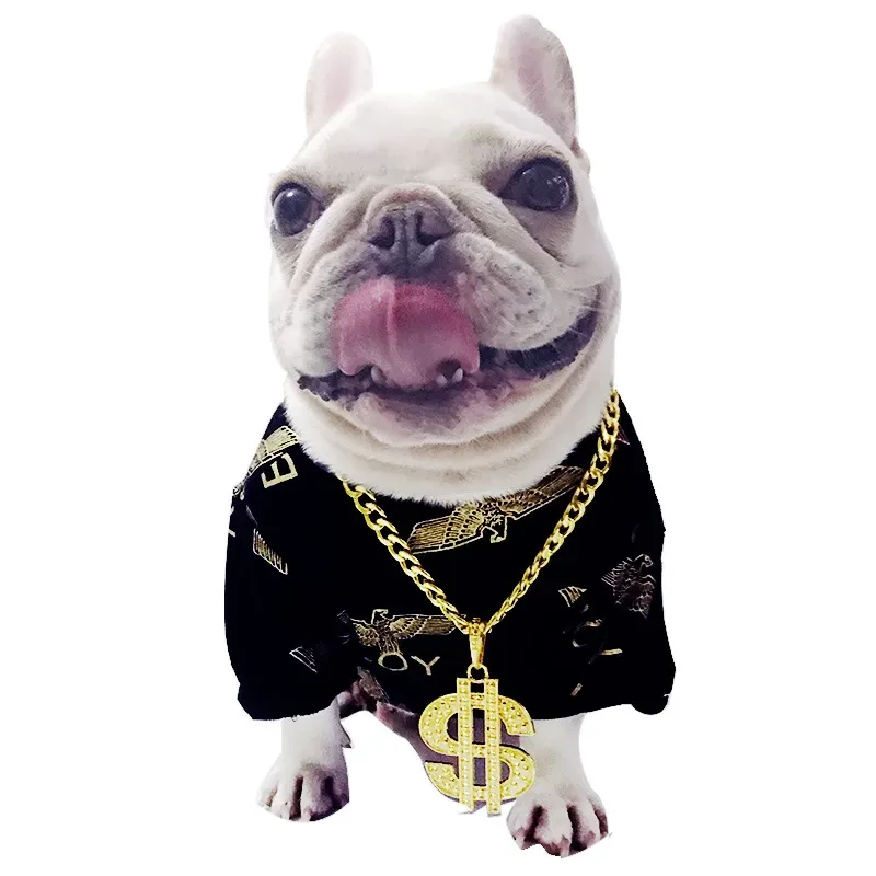 Pet Supplies Dog Gold Necklace