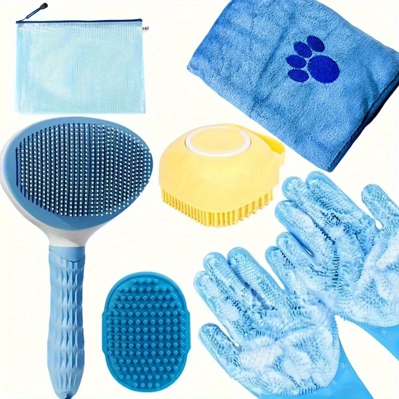 6pcs dog grooming set