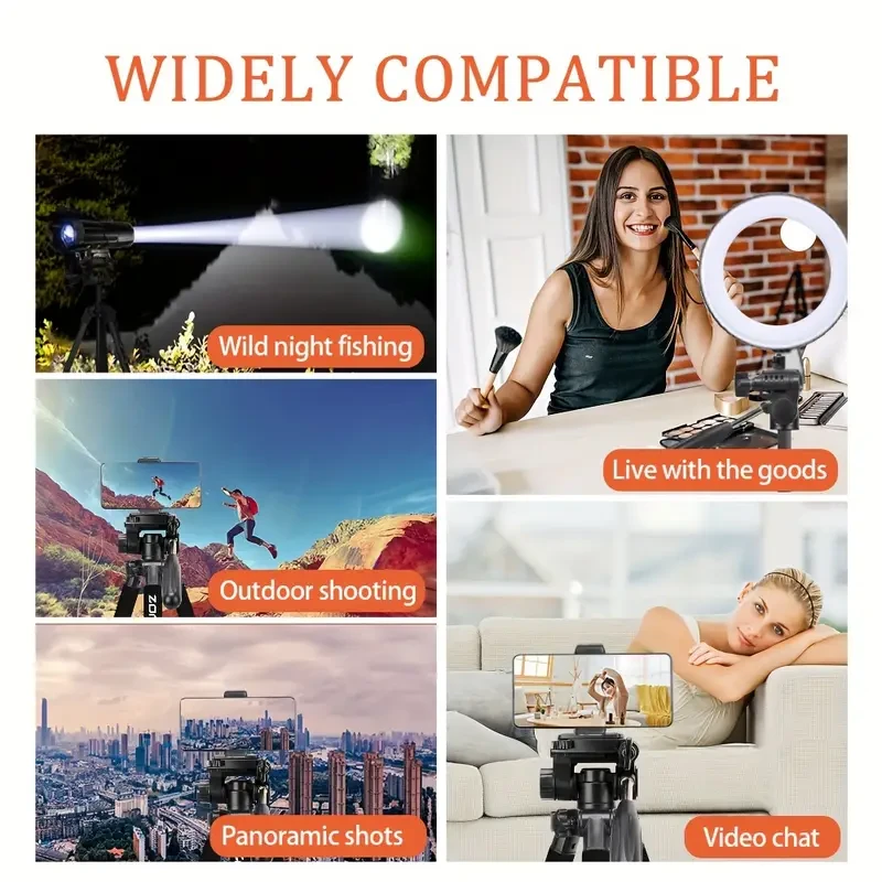 ZOMEI 55 Inch Aluminum Camera Tripod