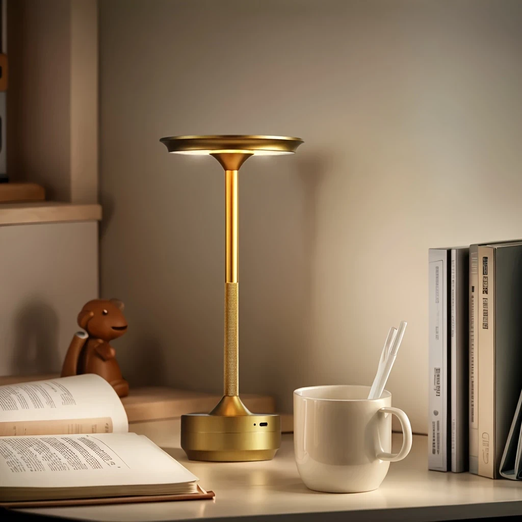 Modern LED Desk Lamp with USB Charging