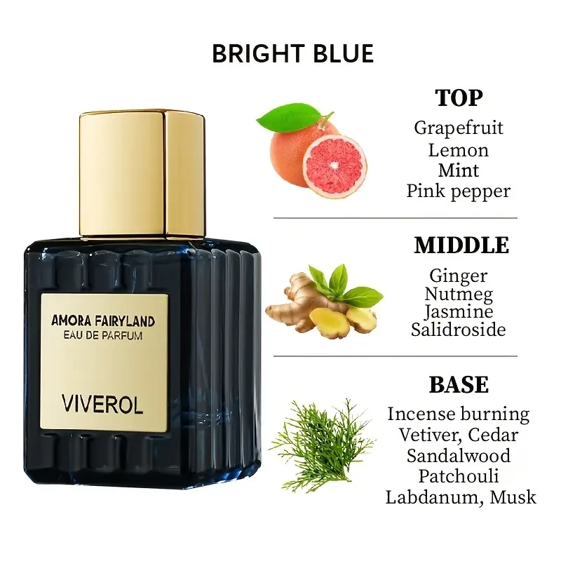 VIVEROL Men's Woody Scented Eau De Parfum