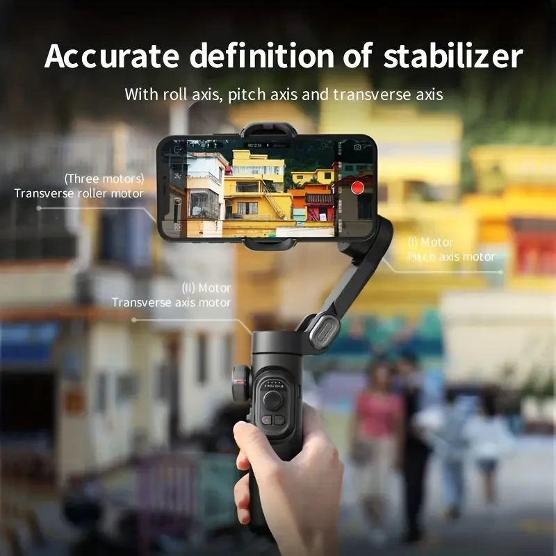 AOCHUAN XE 3-Axis Handheld Gimbal Stabilizer Foldable