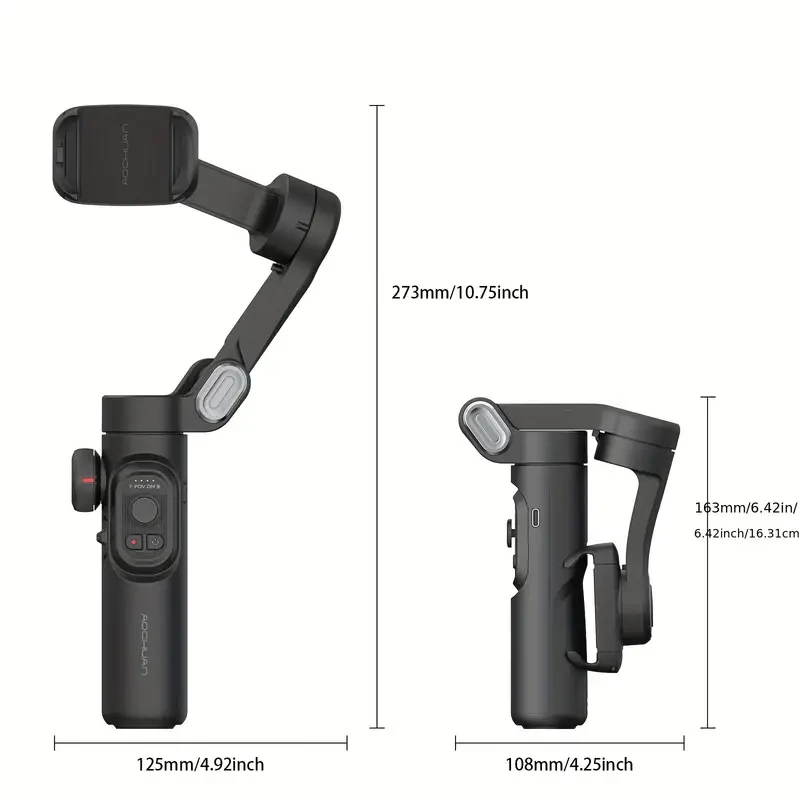 AOCHUAN XE 3-Axis Handheld Gimbal Stabilizer Foldable