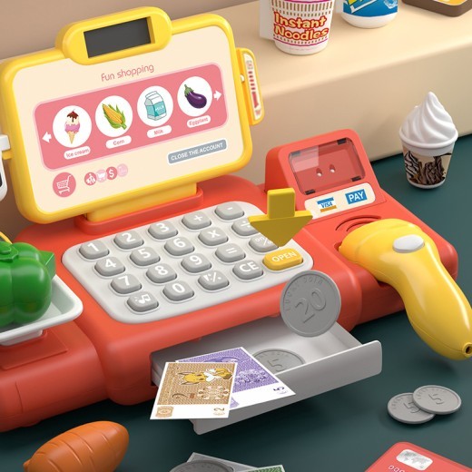 Intelligent Recognition Cash Register Language Broadcast Children's Toy Gift