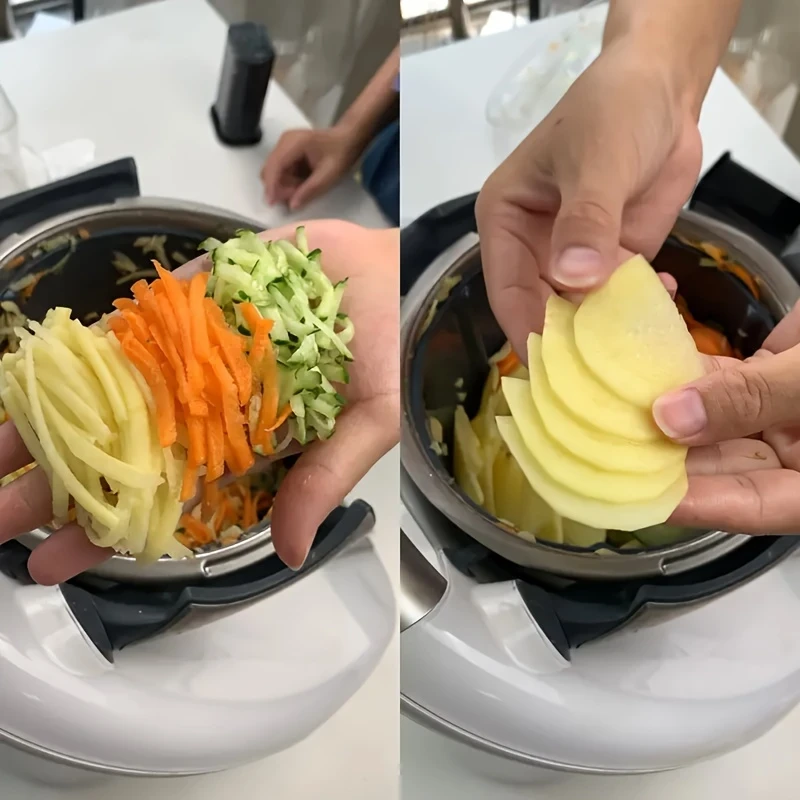5pcs Thermomix TM6/TM5 Vegetable Grater Set