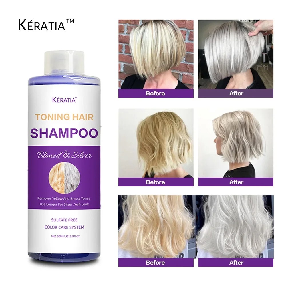 Anti-Color Silver Bleached Protecting Color Lock Shampoo
