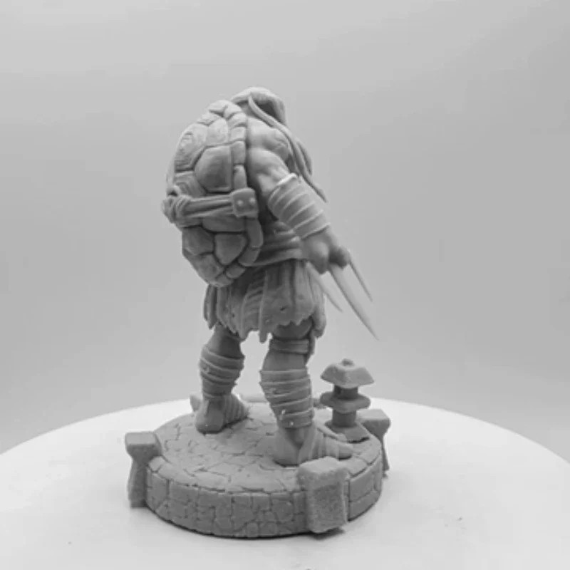 Anime Figure Warrior 1/24 Scale 88mm Resin Figure Model Kit