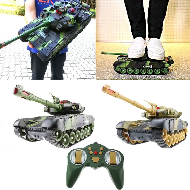 55/44CM RC Tank Military War Tanks Electric Car Remote Control Radio-Controlled Crawler Toys