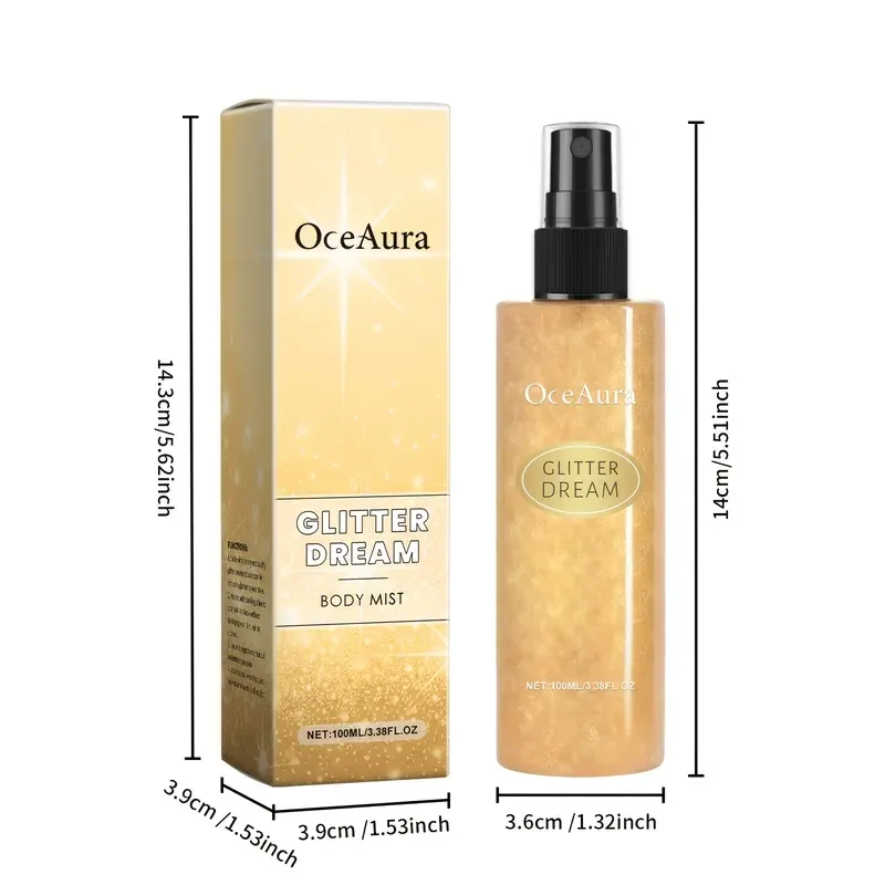 OceAura 100ml Glow Shimmer Spray