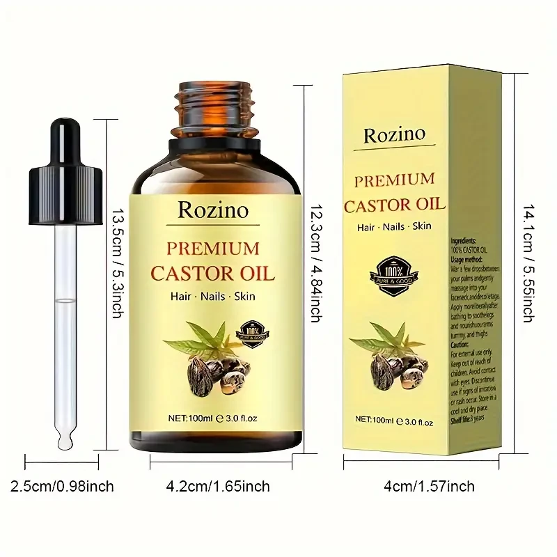 100ml Pure Natural Castor Oil