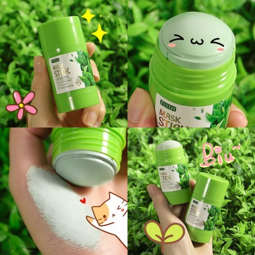 Green Tea Mask Solid Stick Daub-type