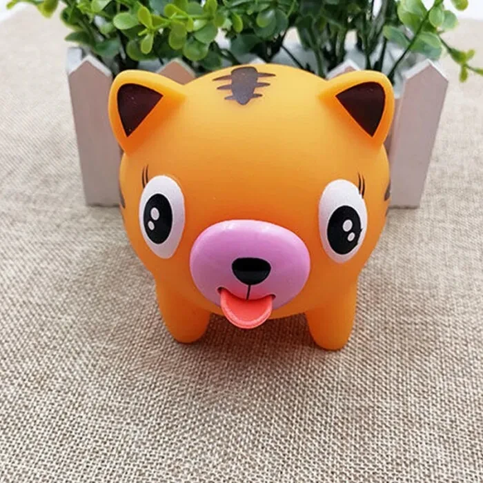 Tongue animal squeeze sound toy creative