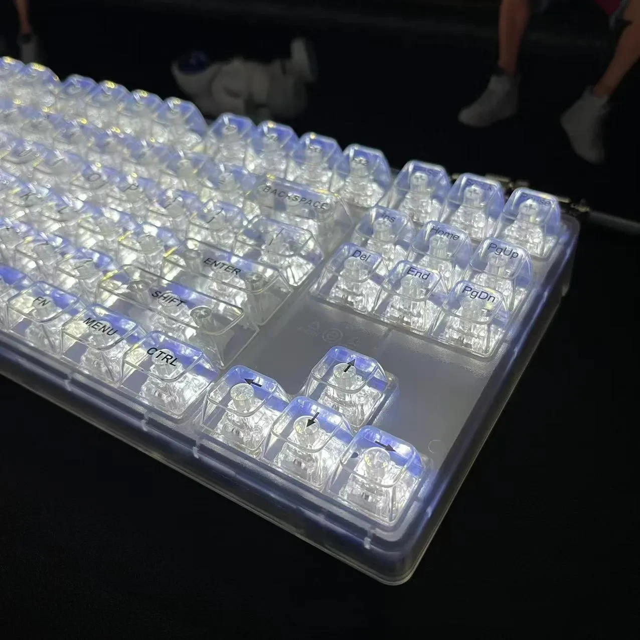 Universal Key Cap 132 Key Large Full Set Transparent