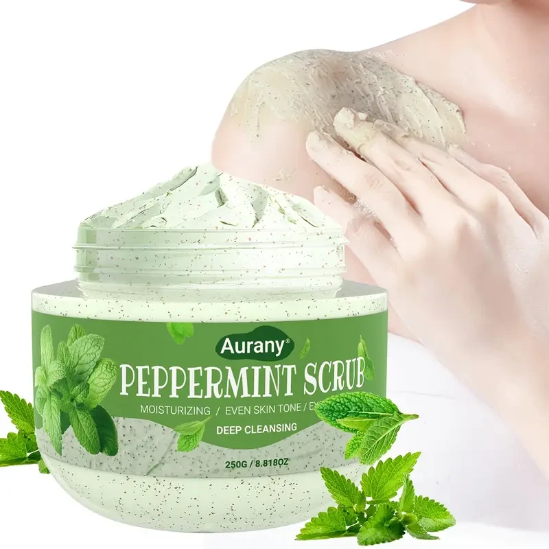 Peppermint Body Scrub Cream