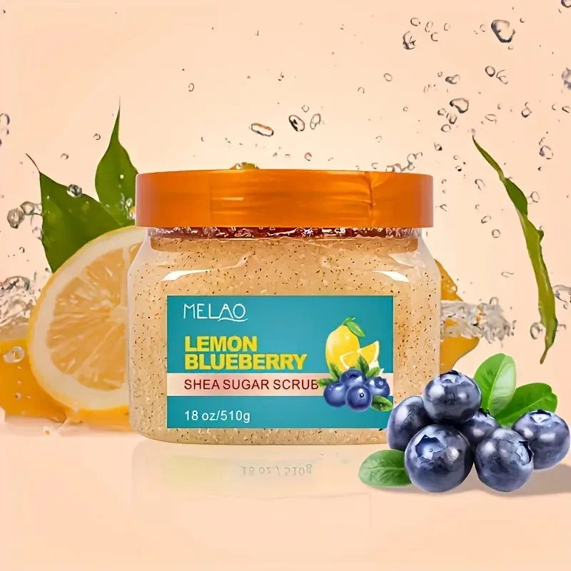 Vitamin E Enriched Melao Tropical Mango Shea Sugar Scrub