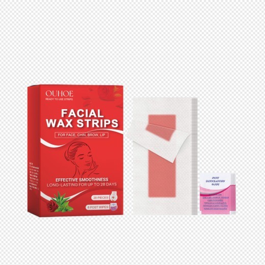 Mild Facial Waxing Strips Mild And Non-irritating
