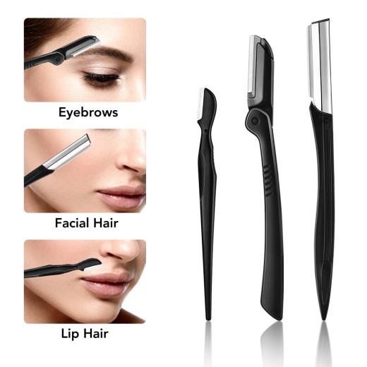 Eyebrow Trimming Knife Small Tool Set Stainless Steel