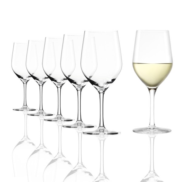 Ultra White Wine 375ml Set 6  - Stolzle