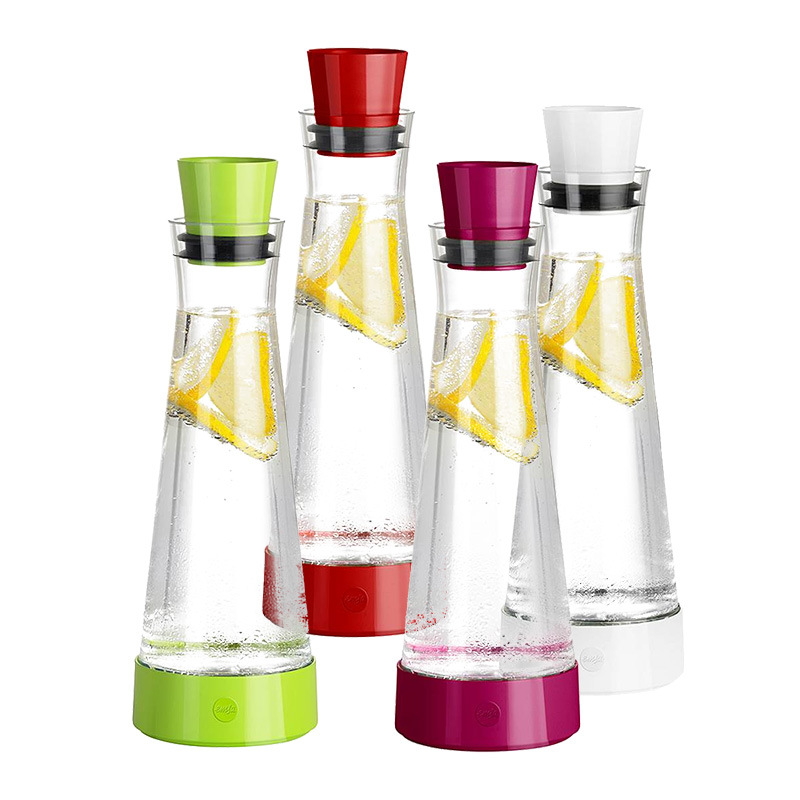 Household large capacity glass cold water bottle