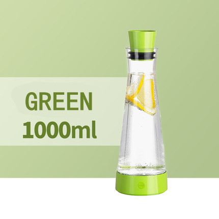 Household large capacity glass cold water bottle