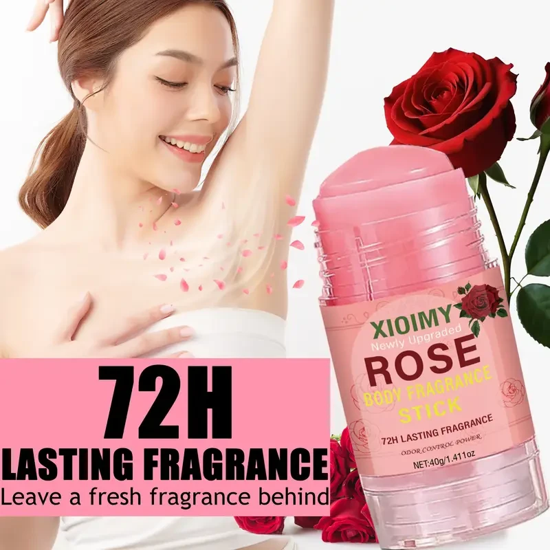 Xioimy Rose & Lavender Deodorant Stick, 40g