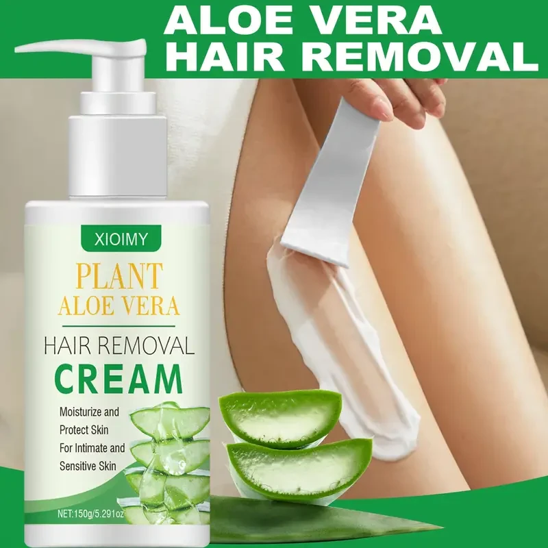 2pcs Aloe Vera Moisturizing Non Stimulating Hair Removal Cream