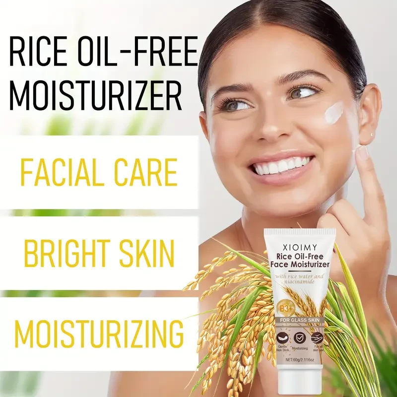 Two packs of rice paste face cream