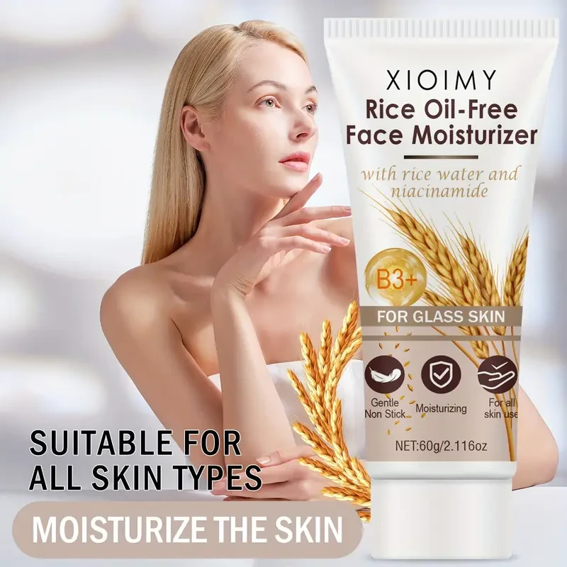 Two packs of rice paste face cream