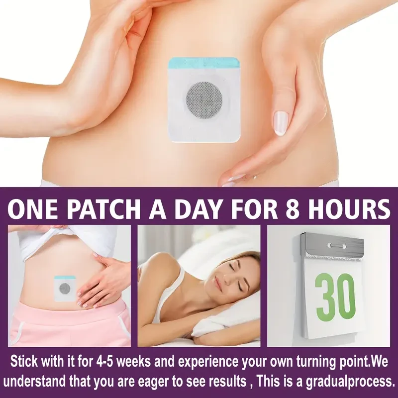 60pcs XIOIMY Belly Firming Patches