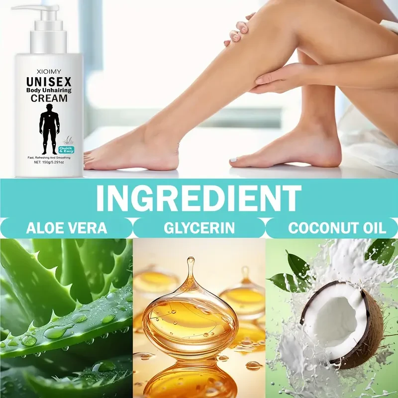 XIOIMY Unisex Body Hair Removal Cream