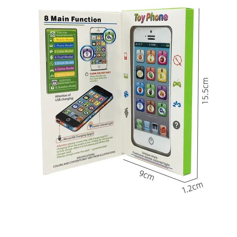 Educational charging toy point-reading machine