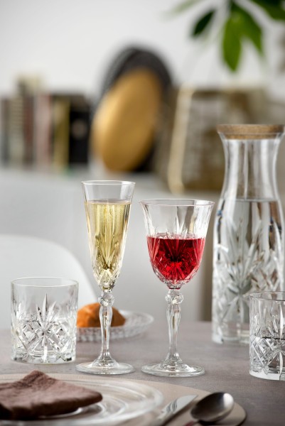 Melodia Flute Glass 160ml - Set 6  - RCR