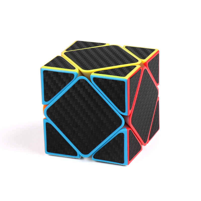 Carbon fiber oblique turning cube