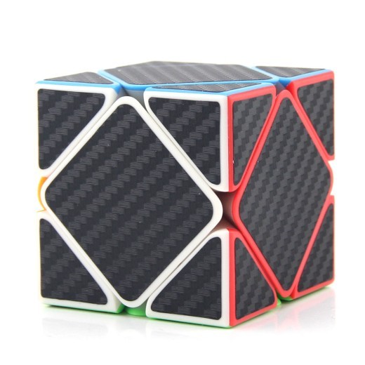 Carbon fiber oblique turning cube