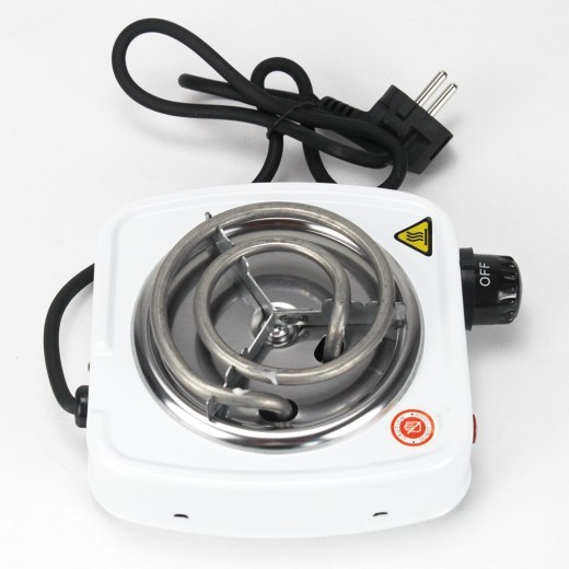 Mini metal palm carbon stove