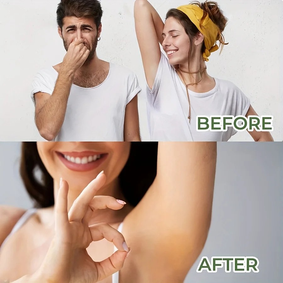GZE Underarm Scrub with Peppermint, Aloe Vera, and Walnut Shell Powder