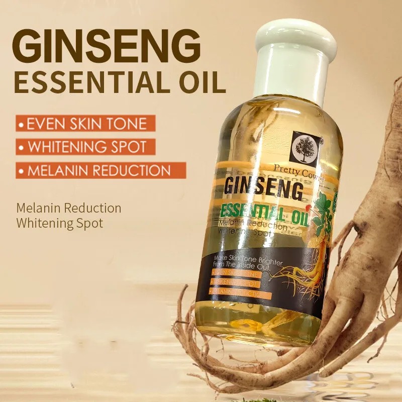 75ml Ginseng Face Oil  Firms & Smooths Skin, Reduces Fine Lines, Non-Greasy and Easy to Apply